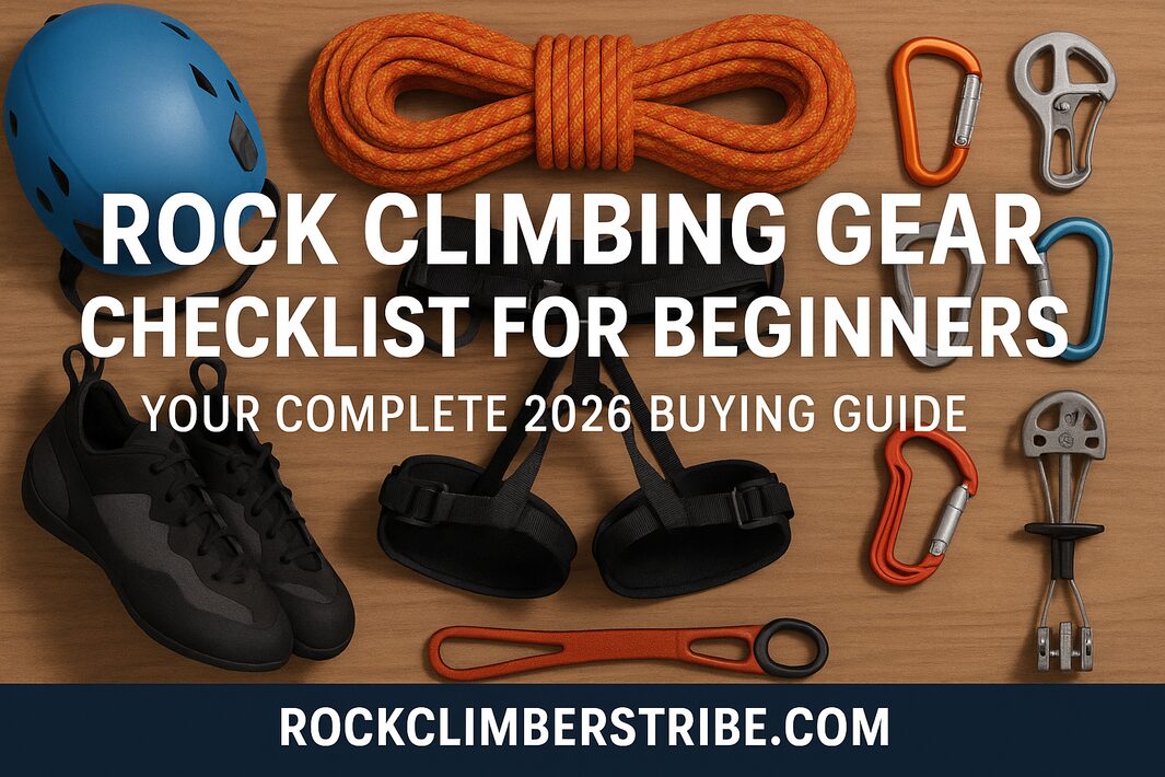 Read more about the article Rock Climbing Gear Checklist for Beginners: Your Complete…
